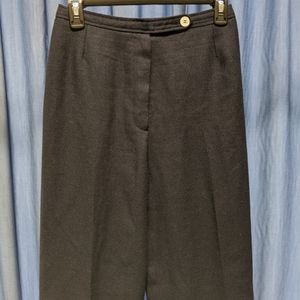 Vintage Navy Linen Pants